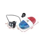 XC-325 6 Plastic LED Light 4 Sounds Trumpet Cycling Horn | THE ADVENTURE HUT