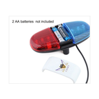 XC-325 6 Plastic LED Light 4 Sounds Trumpet Cycling Horn | THE ADVENTURE HUT