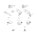 Powerbeam - Black Bicycle Safety Warning Light Set, Head and Tail Led Lights | THE ADVENTURE HUT