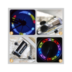 Bicycle Bike Cycling Rim Lights Open & Close Wheel Spoke Light & Reflectors | THE ADVENTURE HUT