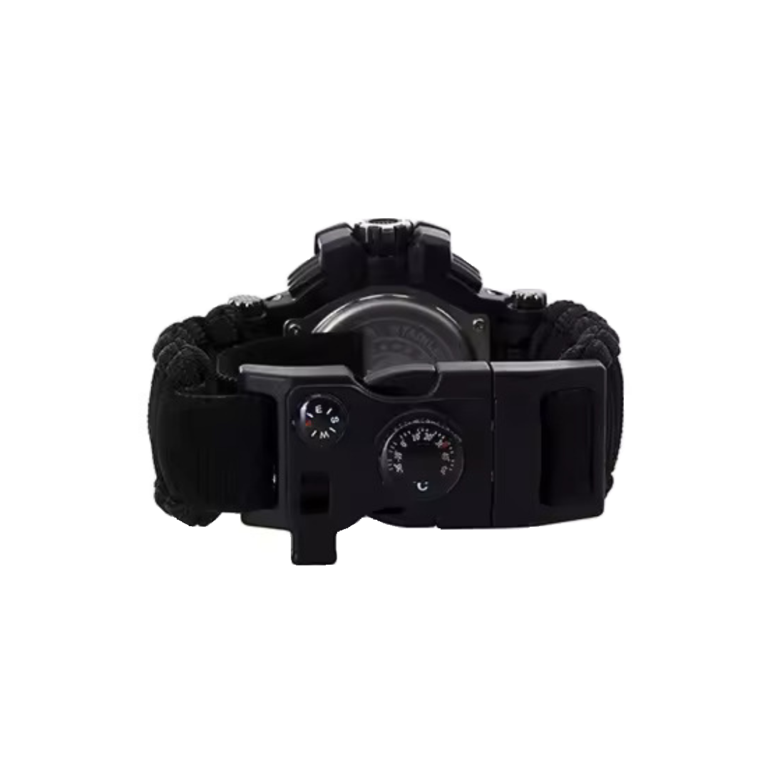 Survival Digital Watch Multifunctional Paracord Tactical Watch Outdoors [G3] | THE ADVENTURE HUT