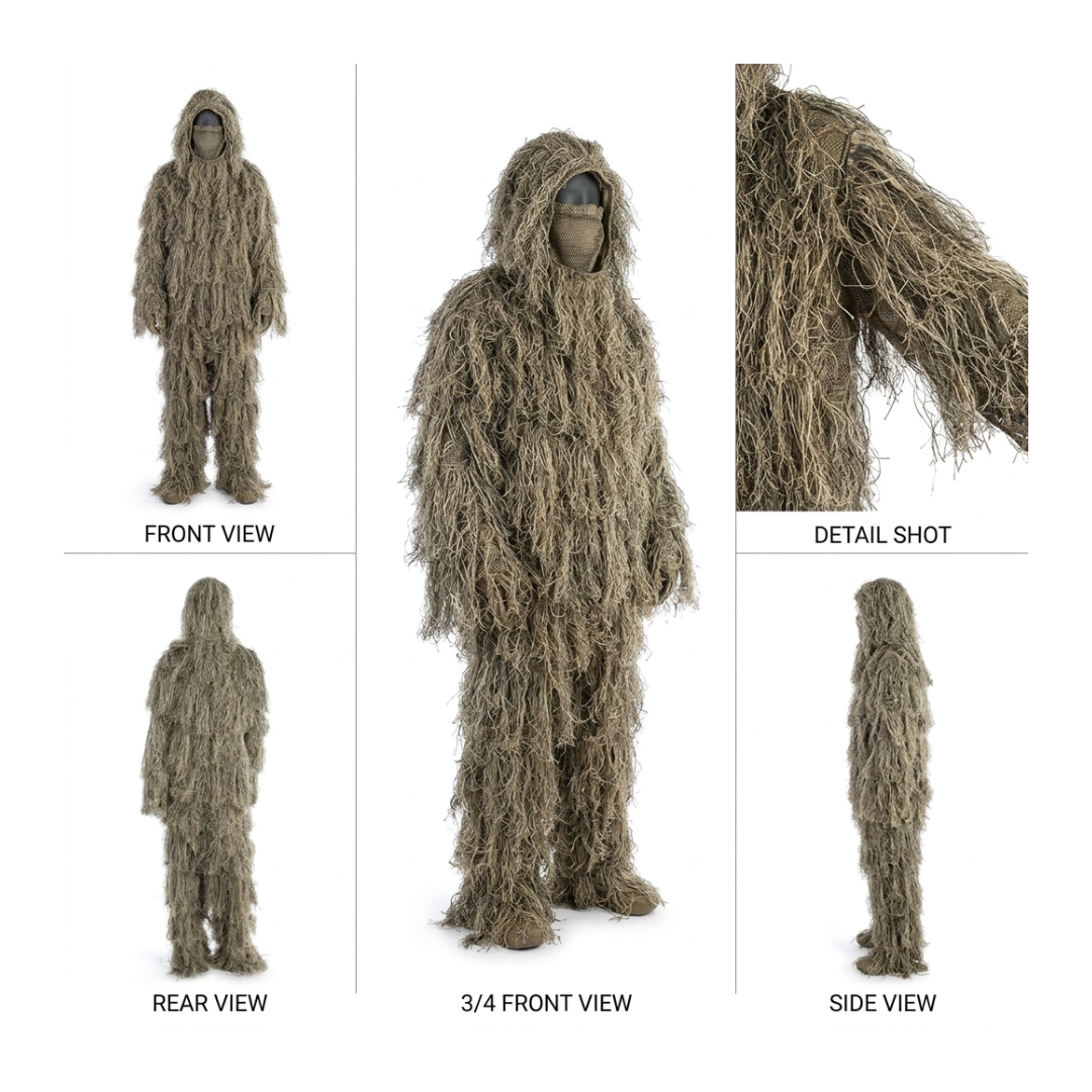 Ghillie Suit for Jungle Use – Beige | The Adventure Hut