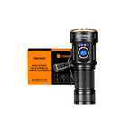 YEMAO flashlight with packaging on a white background