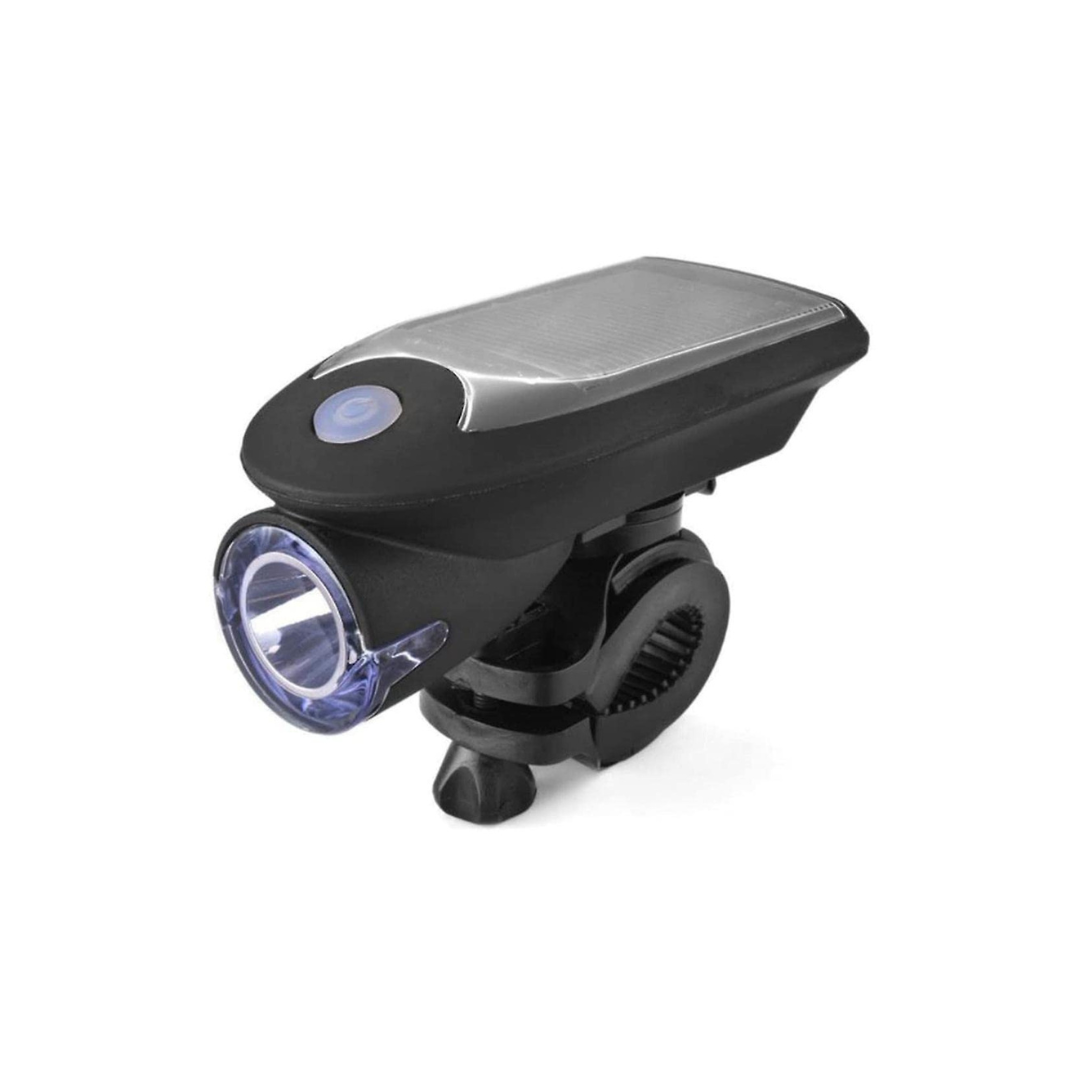 Solar Bicycle Light USB Rechargeable Front Light Bicycle Headlight | THE ADVENTURE HUT