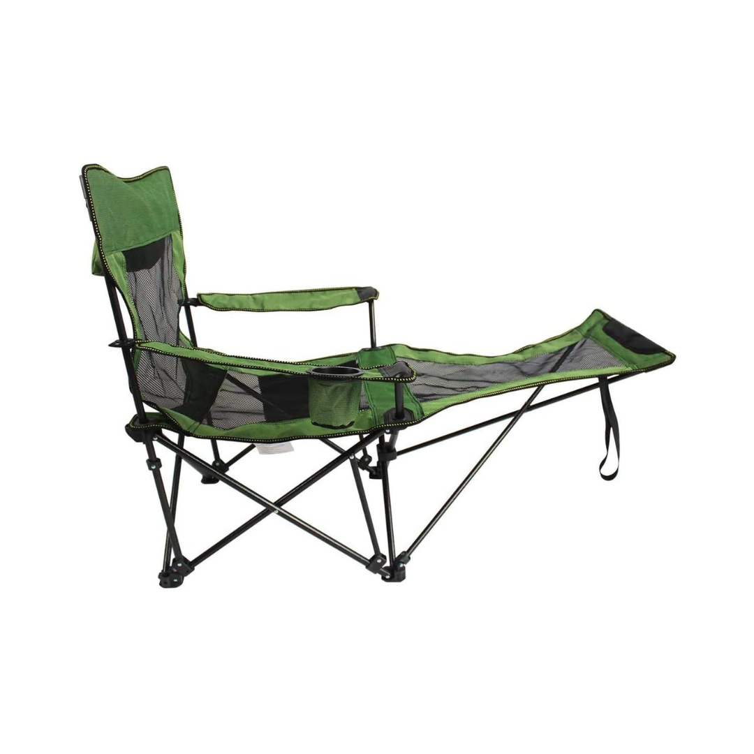 Portable Folding Camp Chair with Footrest | THE ADVENTURE HUT