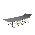 Folding Camping Bed Heavy Duty Steel | THE ADVENTURE HUT