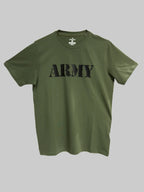 ADVENTURE HUT GREEN ARMY DRY COOL TEC T-SHIRT - The Adventure Hut