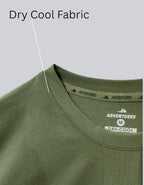 ADVENTURE HUT KAHKHI BASIC PLAIN DRY COOL TEC T-SHIRT - The Adventure Hut