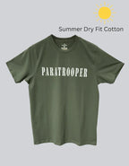 ADVENTURE HUT GREEN PARATROOPER DRY COOL TEC T-SHIRT - The Adventure Hut
