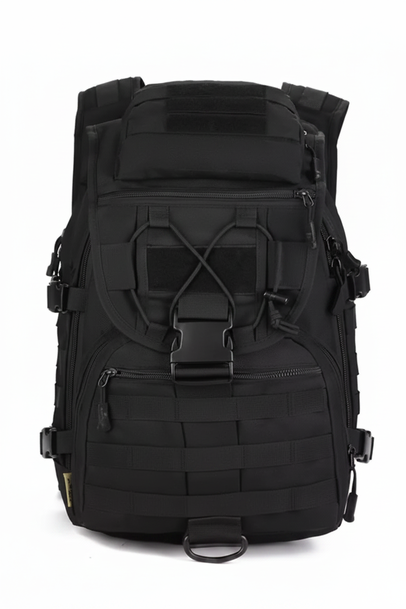 Black Tactical Backpack