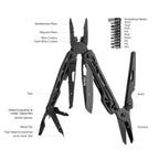 NexTool Black Knight Multi-Tool | 12 Tools - The Adventure Hut