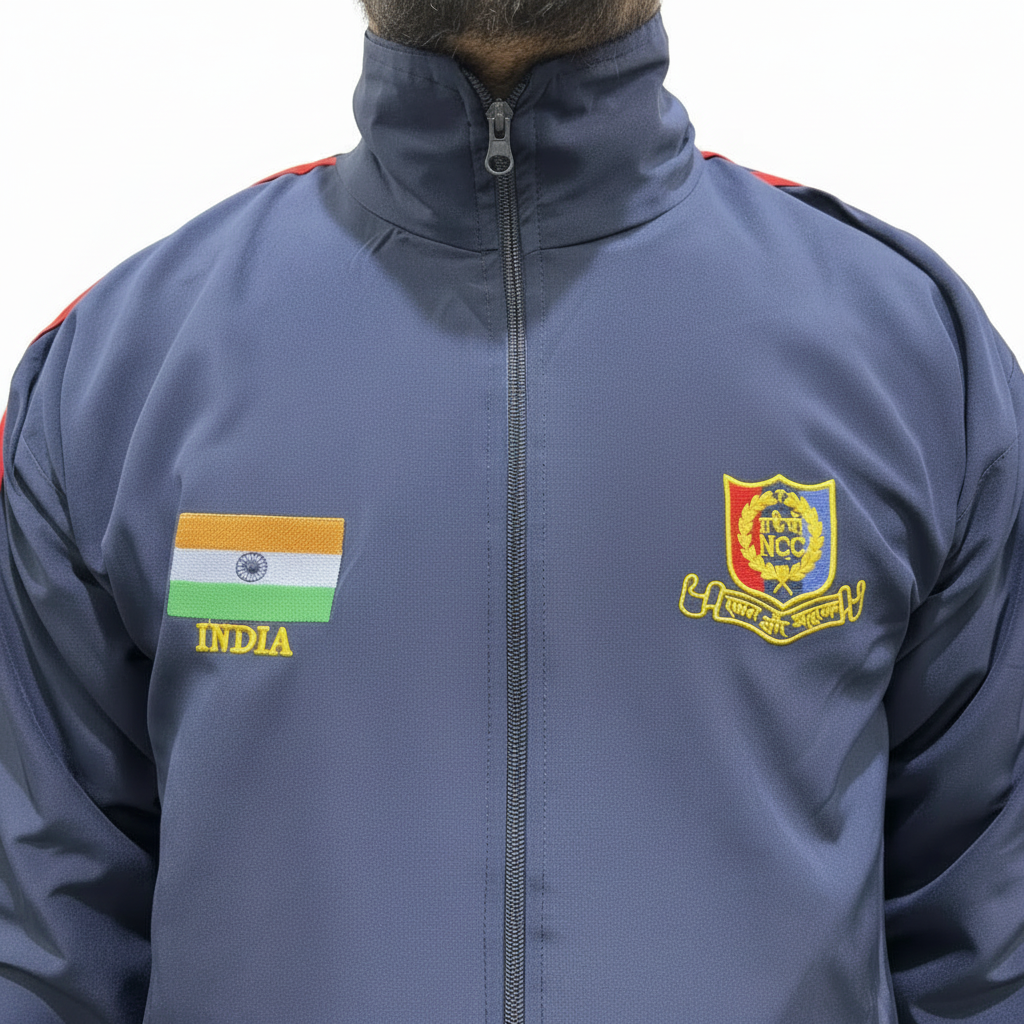 NCC Navy Blue Tracksuit – Official National Cadet Corps (ADV) THE ADVENTURE HUT