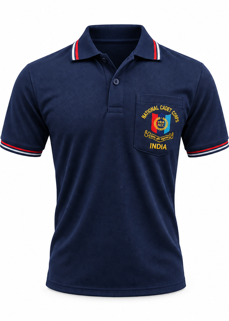 NCC TSHIRT NAVY BLUE
