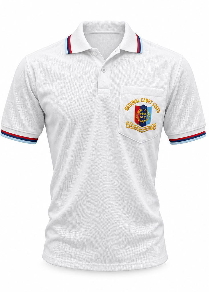 NCC WHITE TSHIRT