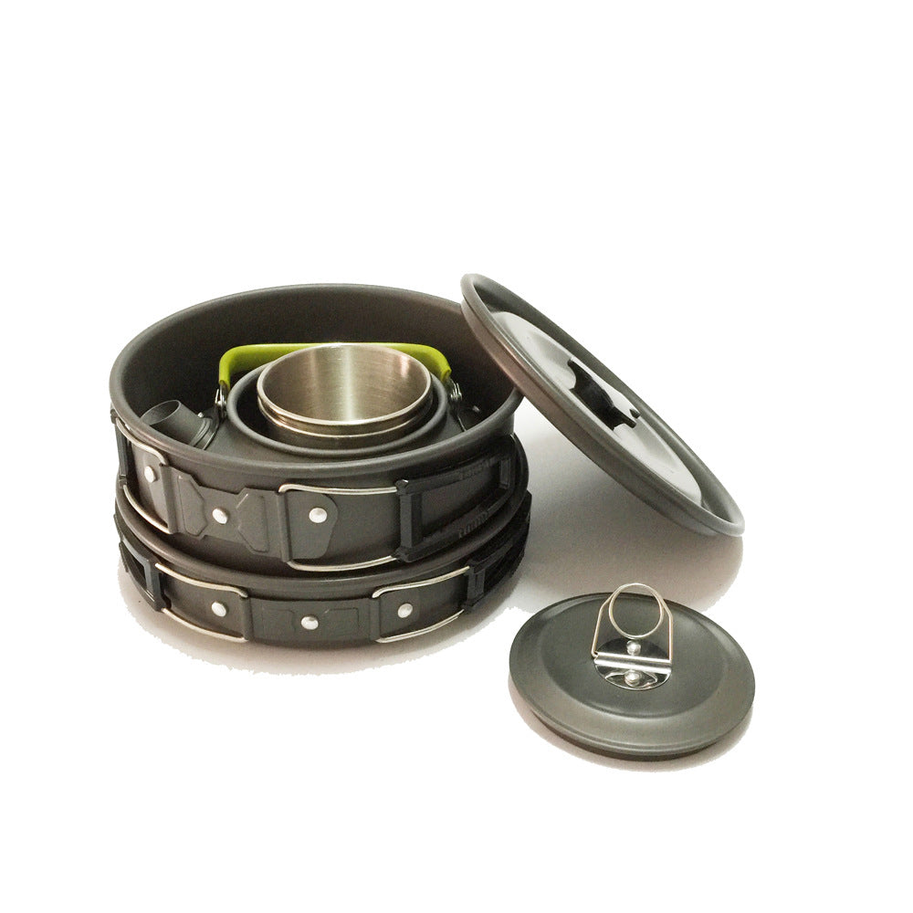 Camping for Outdoor Kit,Cooking Equipment| Lightweight, Compact, Durable(for 1-2 Person) (DS-308)