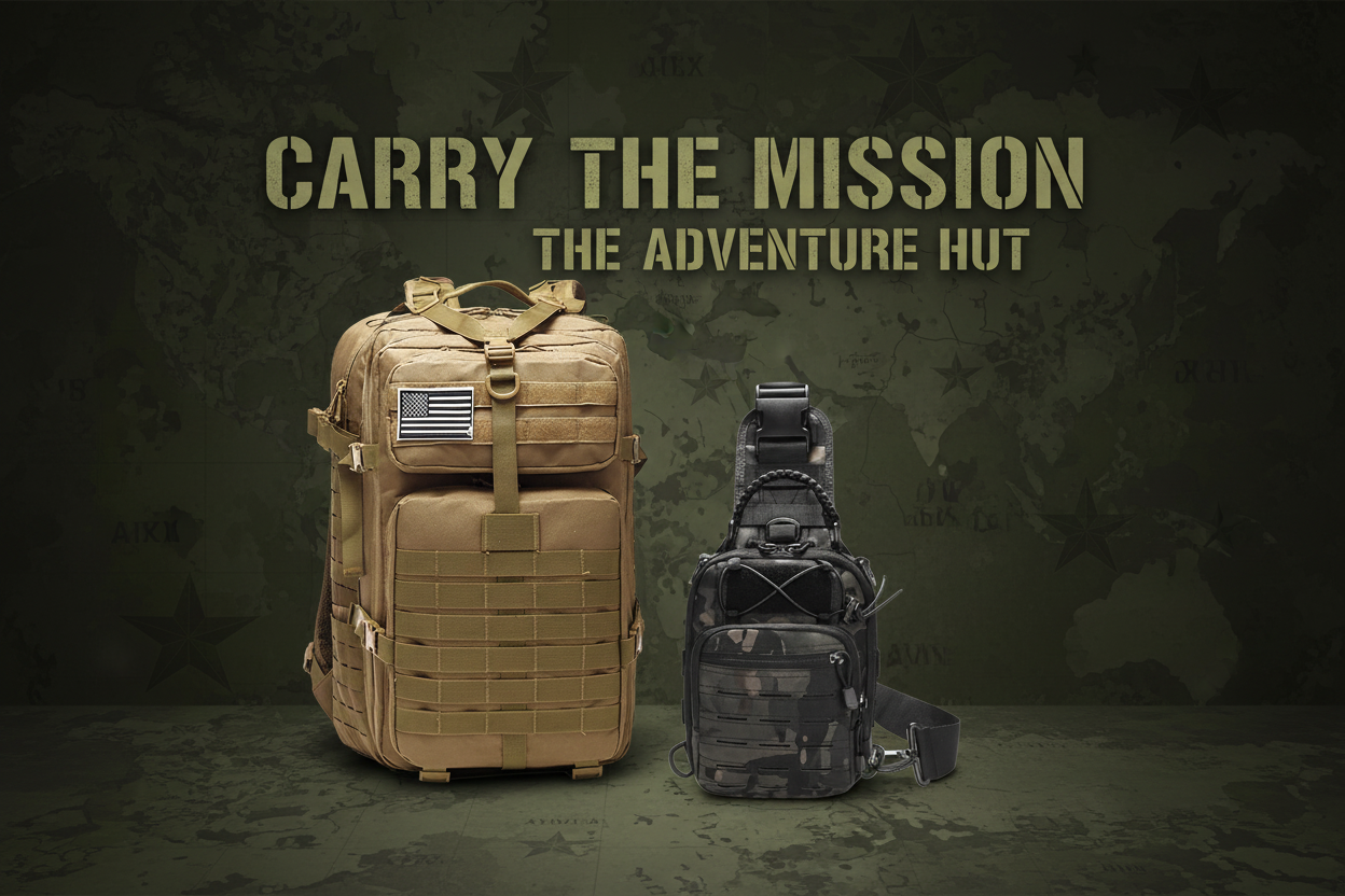 Desktop Hero Banner – Tactical Backpacks