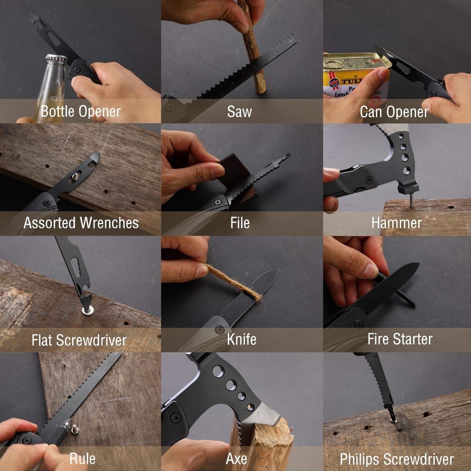 Stainless Steel Multi-Tool Axe Hammer - The Adventure Hut