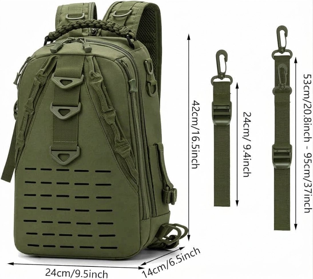 Tactical Hiking Backpack with Water-Resistant Fabric – The Adventure Hut