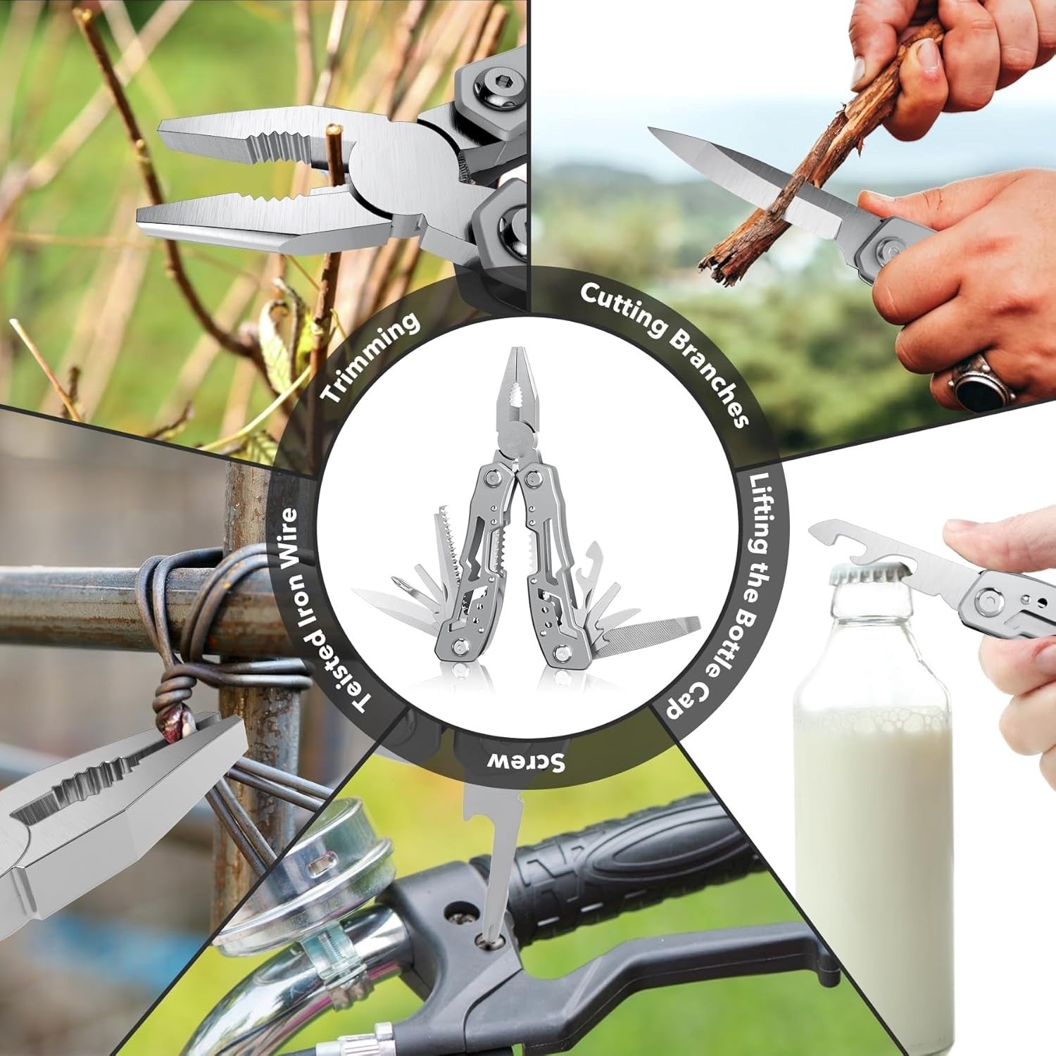14-in-1 Portable Multi-tool - The Adventure Hut
