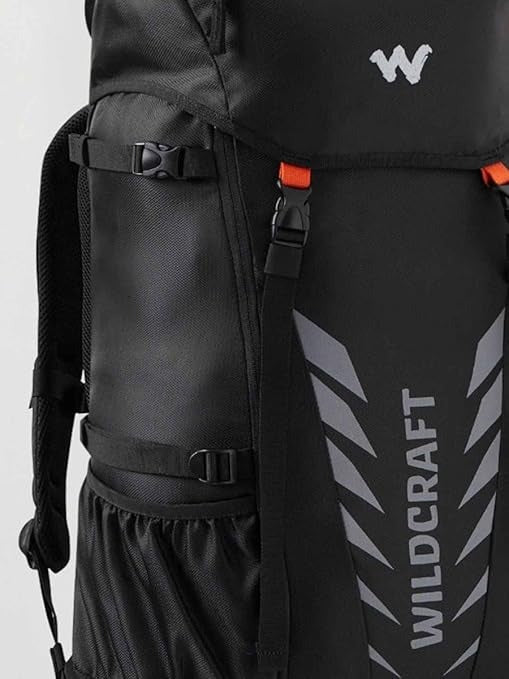 Wildcraft Travel Pro Rucksack 40 L - Black (12418) - The Adventure Hut