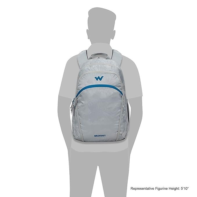 Wildcraft 35 Ltrs 18.50 Inchs Standard Backpack (11911-Grey) - The Adventure Hut