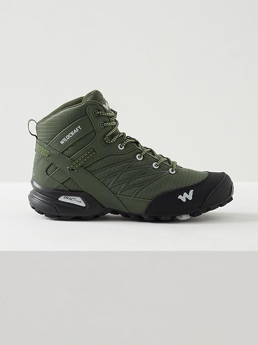 Wildcraft Mens Hugo HA Sports Trekking & Hiking,Walking (Olive Green) - The Adventure Hut