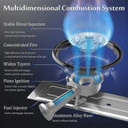 Camping Stove - Portable Propane Butane Stove with Dual Fuel; Auto Ignition - Perfect for Picnics, Hiking, Fishing, BBQ - Cook Delicious Meals - The Adventure Hut