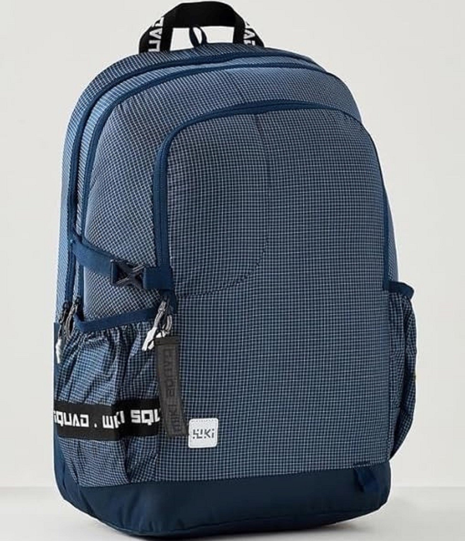 WIKI Squad 3 Backpack 34 L - Grid Navy (12978) - The Adventure Hut