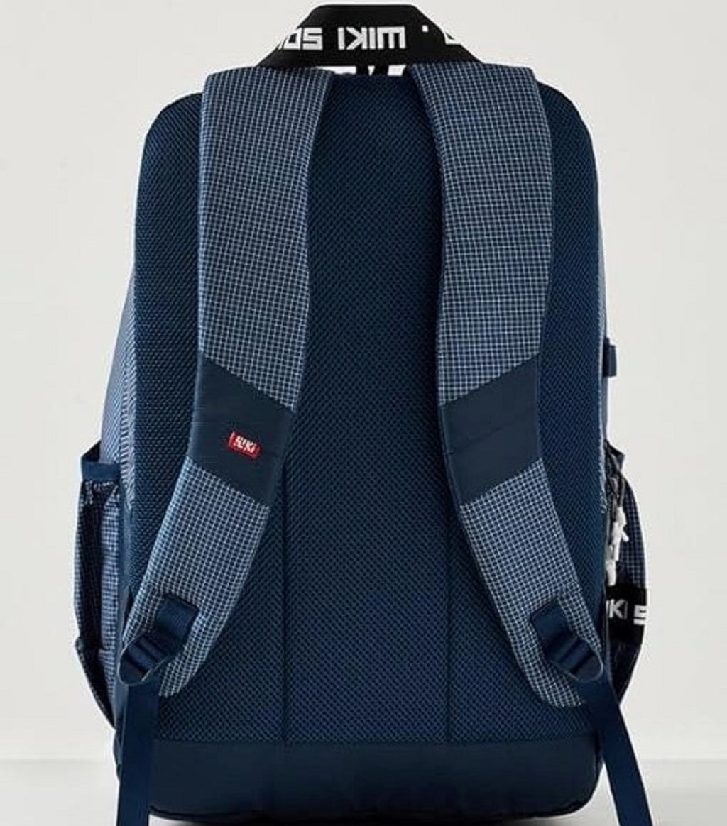 WIKI Squad 3 Backpack 34 L - Grid Navy (12978) - The Adventure Hut