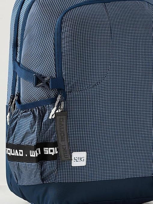 WIKI Squad 3 Backpack 34 L - Grid Navy (12978) - The Adventure Hut