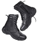 FORCE TIME Tactical Side Zip Boots Black - The Adventure Hut