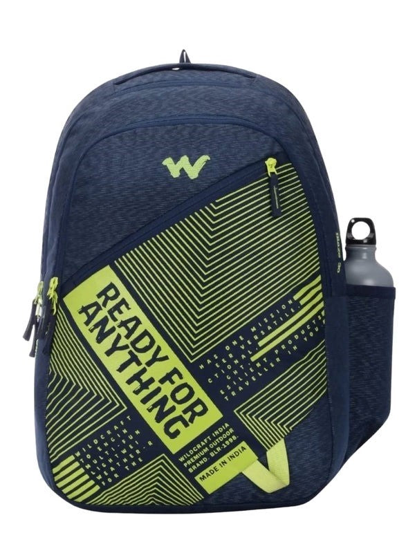 Wildcraft Blaze 30L Backpack with Rain Cover (12952) (Navy) - The Adventure Hut
