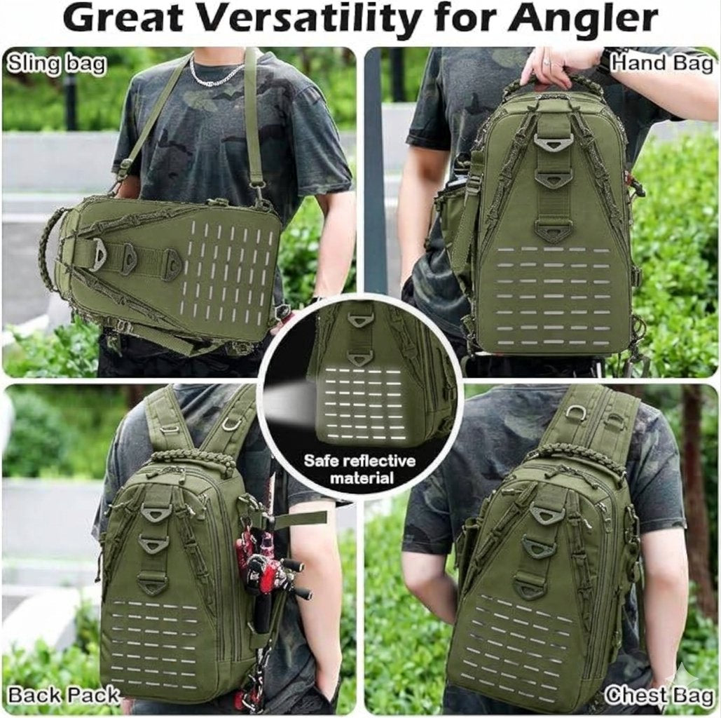 Tactical Hiking Backpack with Water-Resistant Fabric – The Adventure Hut