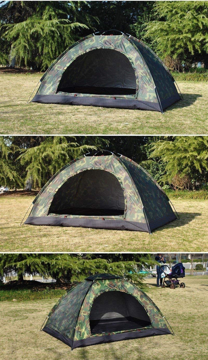 4 Person Picnic Hiking Camping Picnic Camping Waterproof 4 Person Dome Tent Picnic Hiking Camping