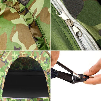 Polyester Military Waterproof 2 Person Picnic Camping Army Green Portable Dome Tent (2 Person Tent)