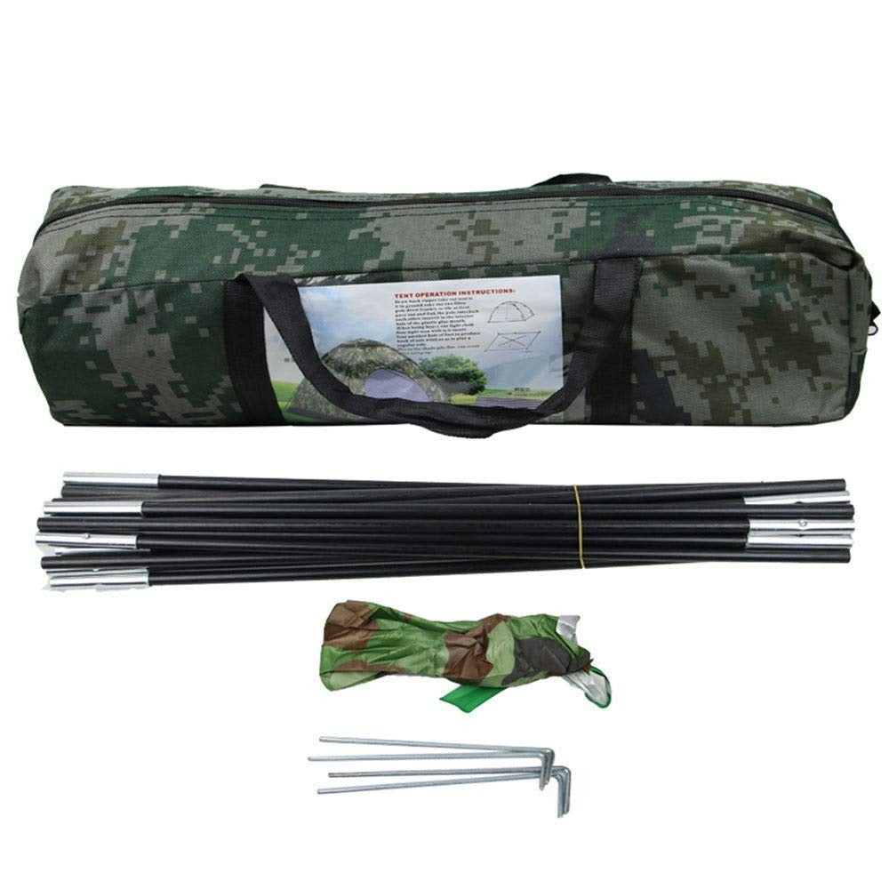 Polyester Military Waterproof 2 Person Picnic Camping Army Green Portable Dome Tent (2 Person Tent) - The Adventure Hut