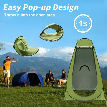 Portable Outdoor Camping Shower Tent Changing Dressing Room Toilet For Beach With Carrying Bag Privacy Tent & Shower Bag