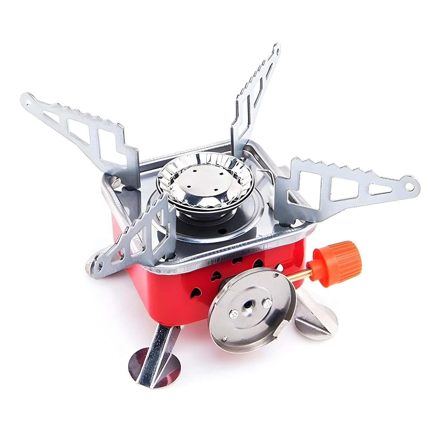 Camping Stainless Steel Ultra Light Folding Gas Stove for Outdoor Camping,Hiking,Picnic - The Adventure Hut