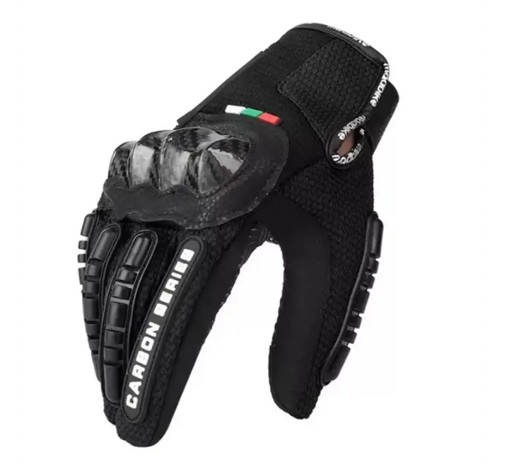 Biking Gloves MAD-06 (Black) - The Adventure Hut