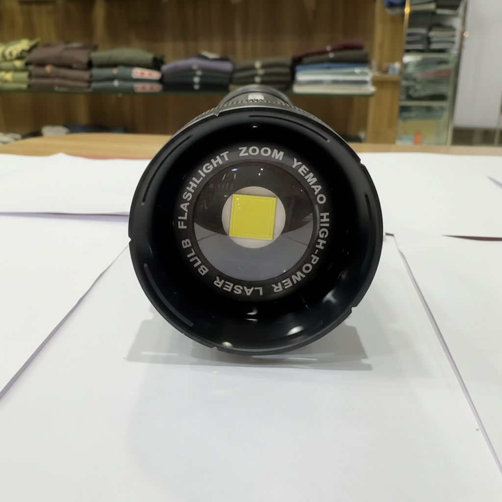 Flashlight Lens Front White BG