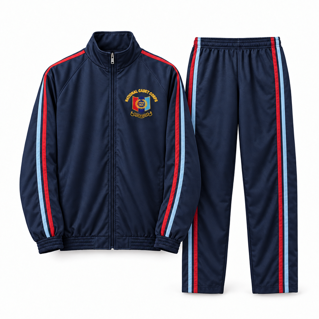 Track Suit NCC Logo Super Poly – Durable Quick-Dry Training Suit | Adventure Hut