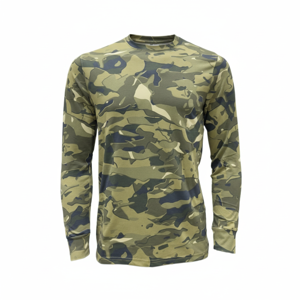 Green Camo Studio Photo