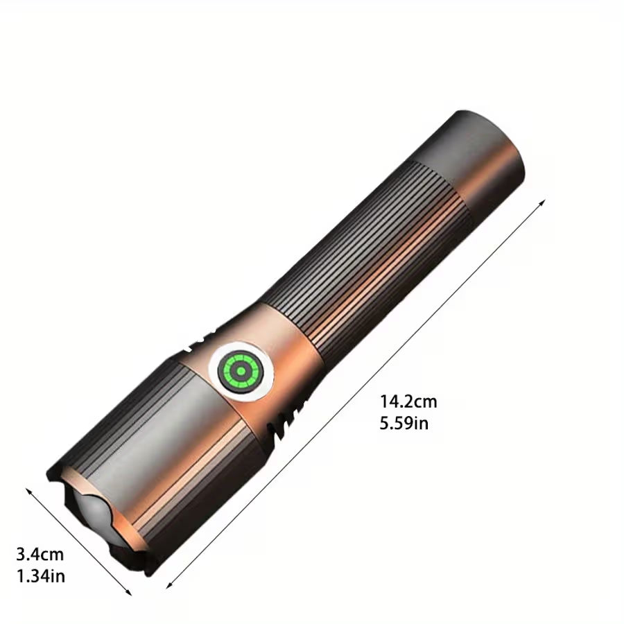 COBA CB-A99-1 Tactical Flashlight – 30W Rechargeable LED | The Adventure Hut