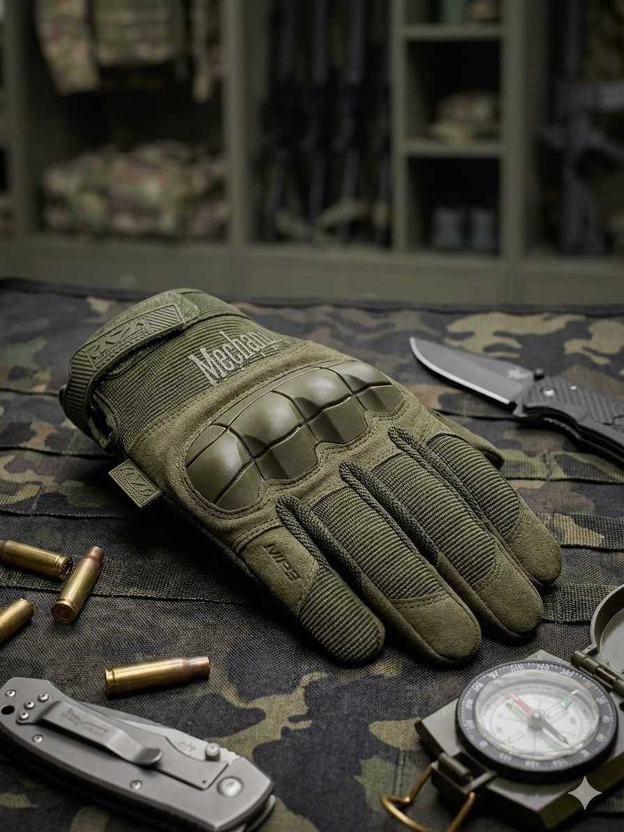 Mechanix Wear Tactical Motorcycle Hard Knuckle Riding Gloves – Full Finger