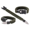 Hidden Survival Bracelet – Black | The Adventure Hut