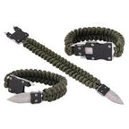 Hidden Survival Bracelet – Black | The Adventure Hut