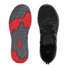 Wildcraft Men HYPALITE™ Knight Pro Running Shoes (51834 - Black) - The Adventure Hut