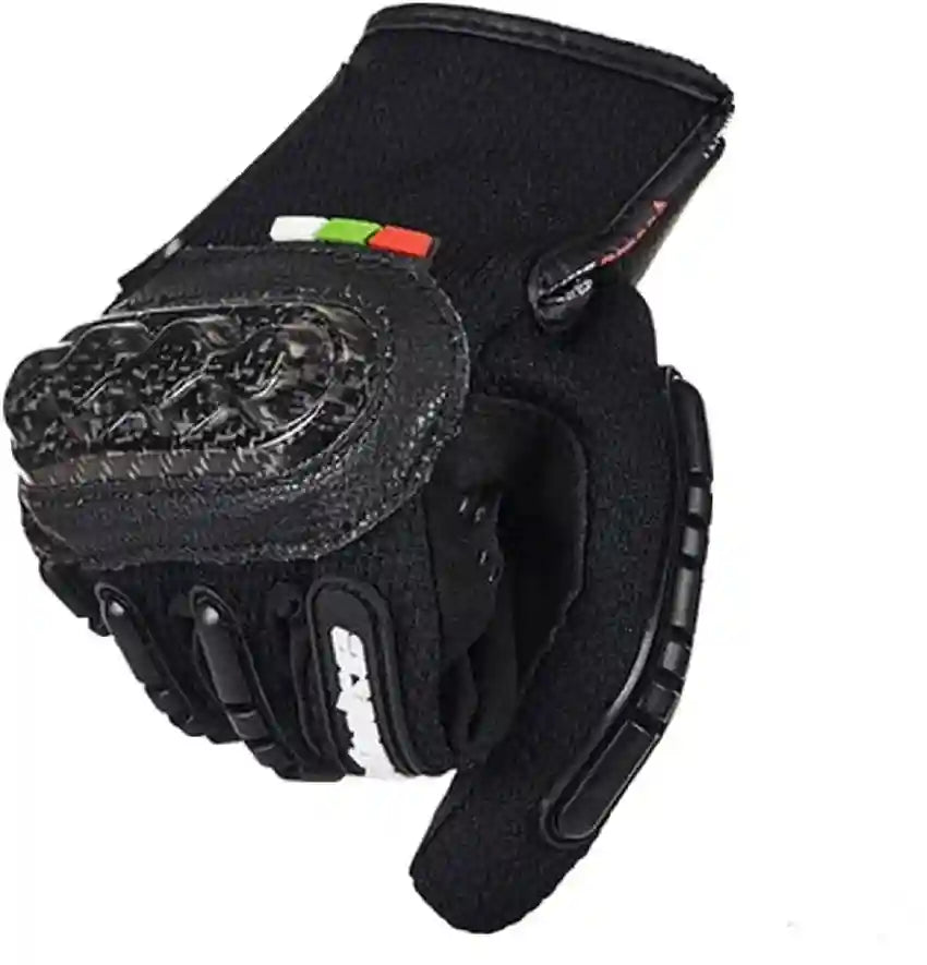 Biking Gloves MAD-06 (Black) - The Adventure Hut