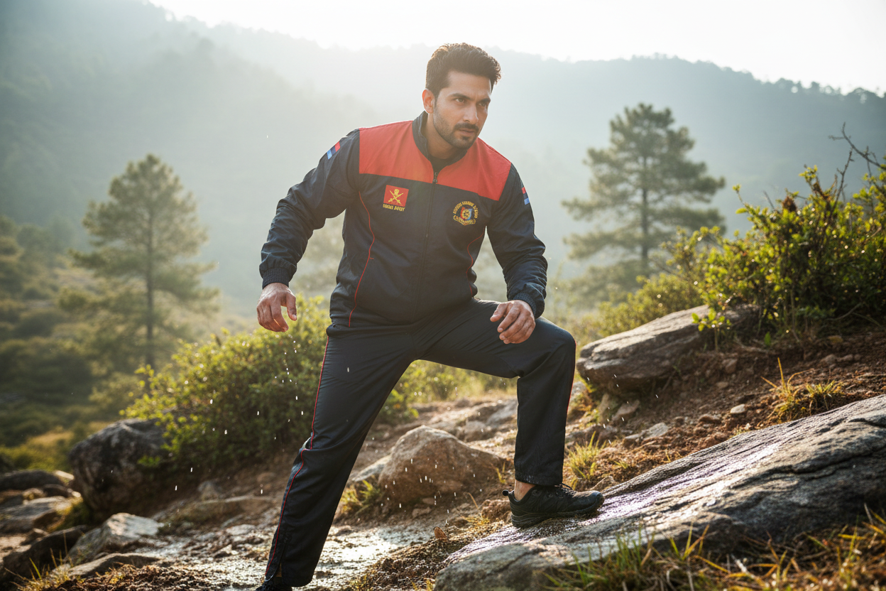 Lifestyle outdoor training photo