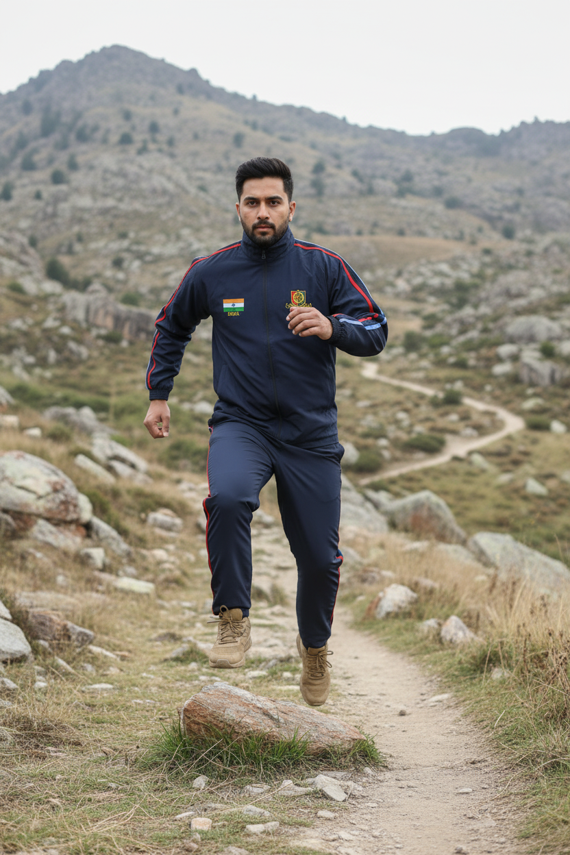 NCC Navy Blue Tracksuit – Official National Cadet Corps (ADV) THE ADVENTURE HUT
